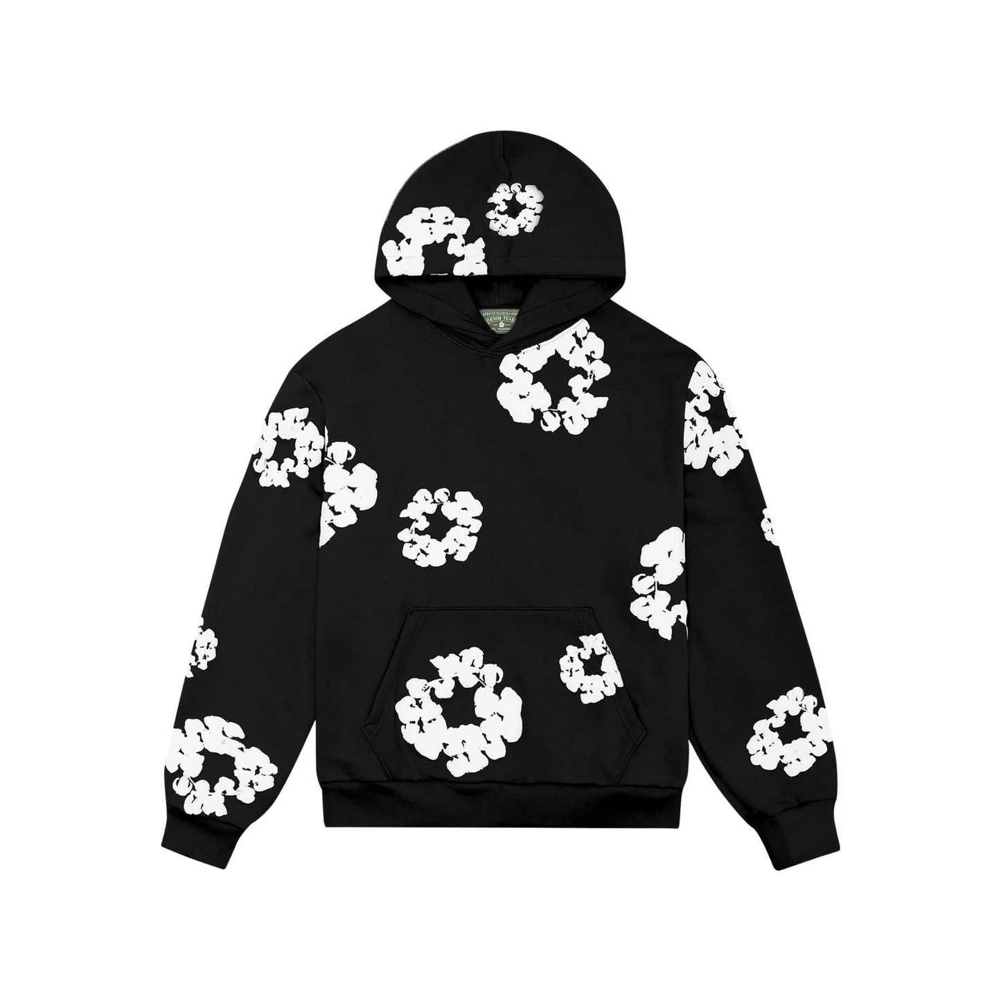 DENIM TEARS COTTON WREATH SWEATSHIRT BLACK