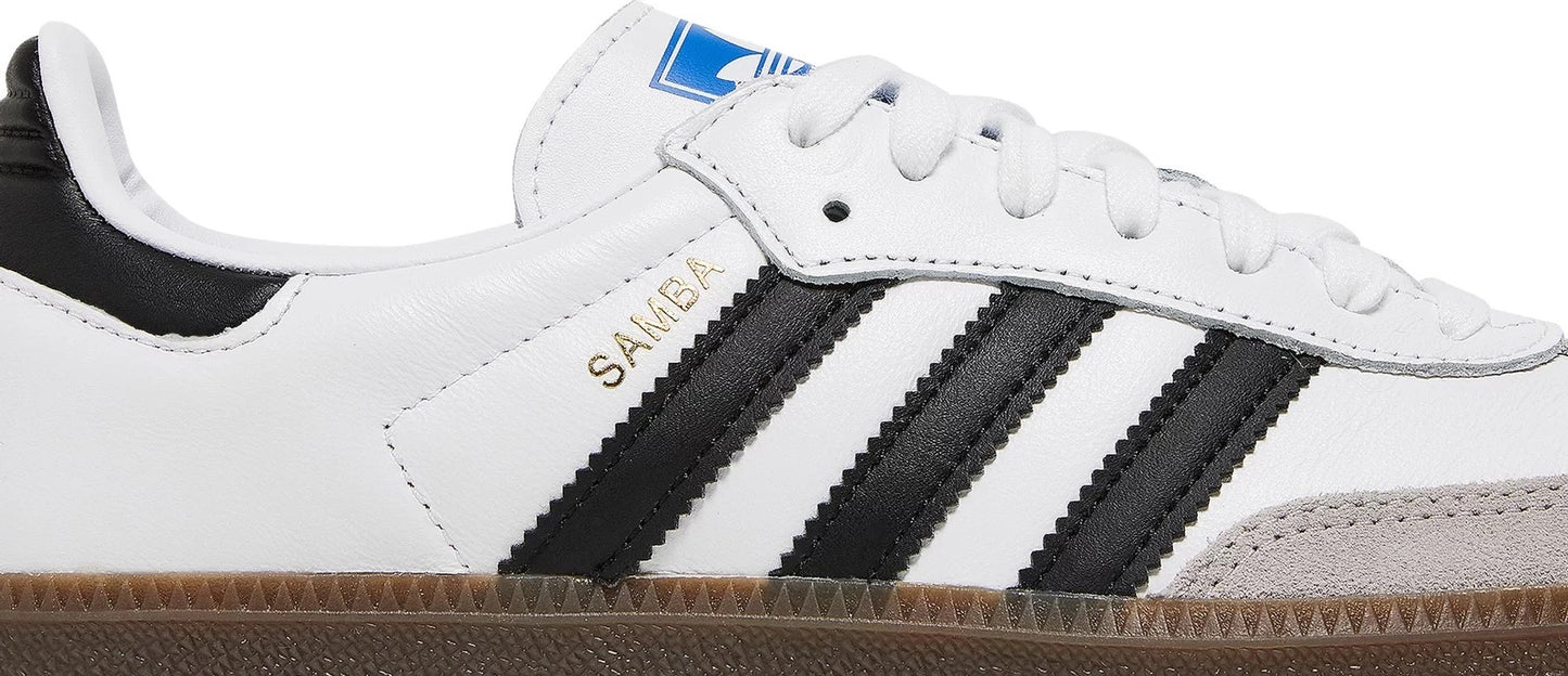 ADIDAS SAMBA OG WHITE BLACK GUM