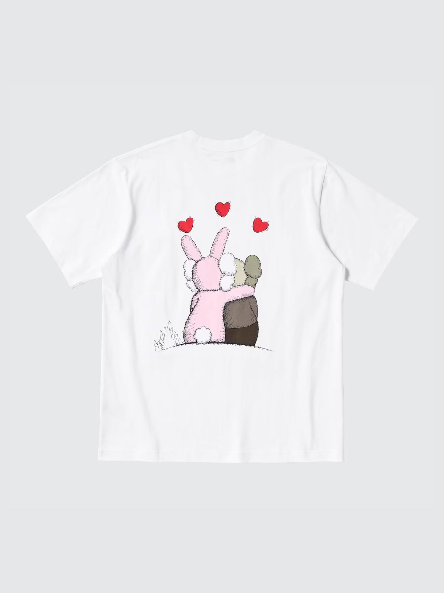 Kaws x Warhol Graphic T-Shirt White