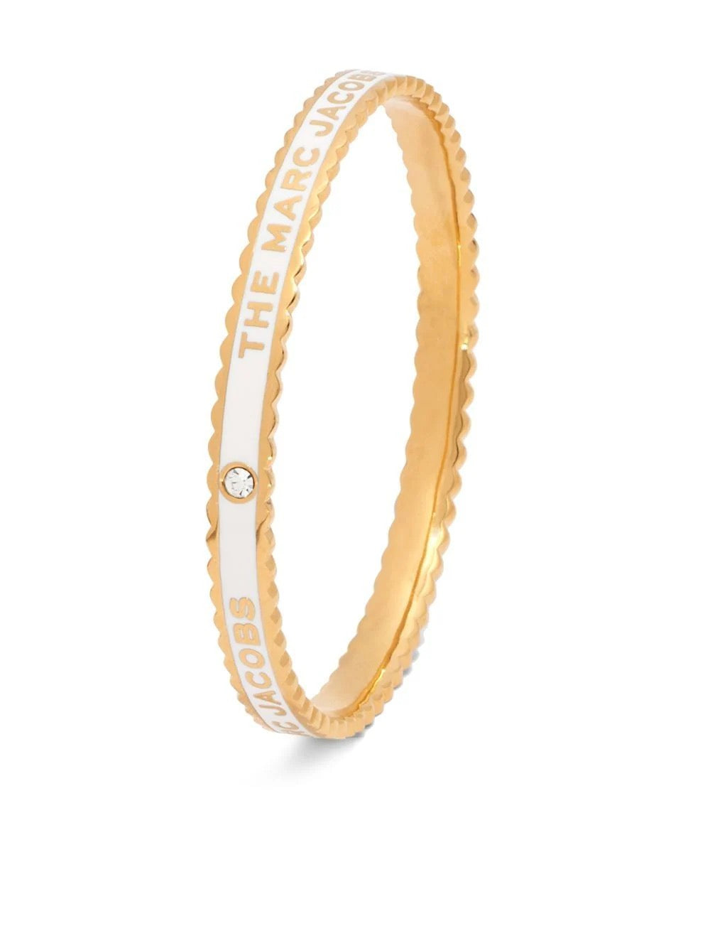 Marc Jacobs The Medallion Scalloped Bangle Bracelet