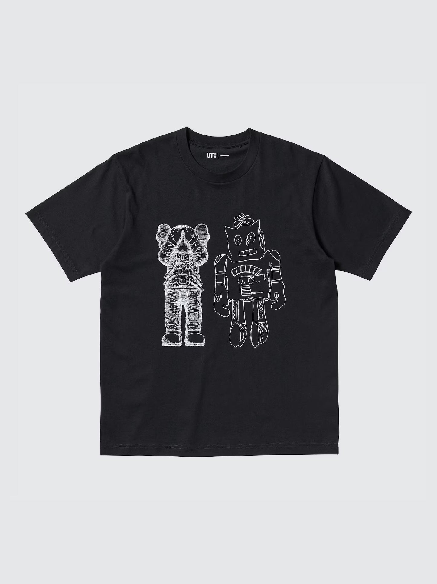 Kaws x Warhol UT Graphic T-Shirt Black