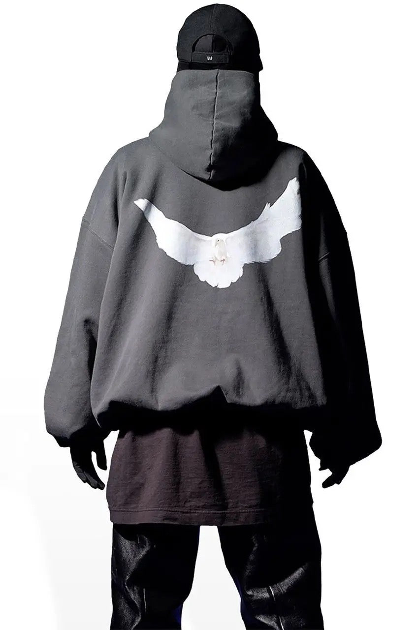 Yeezy Gap Engineered by Balenciaga Dove Hoodie Washed Black