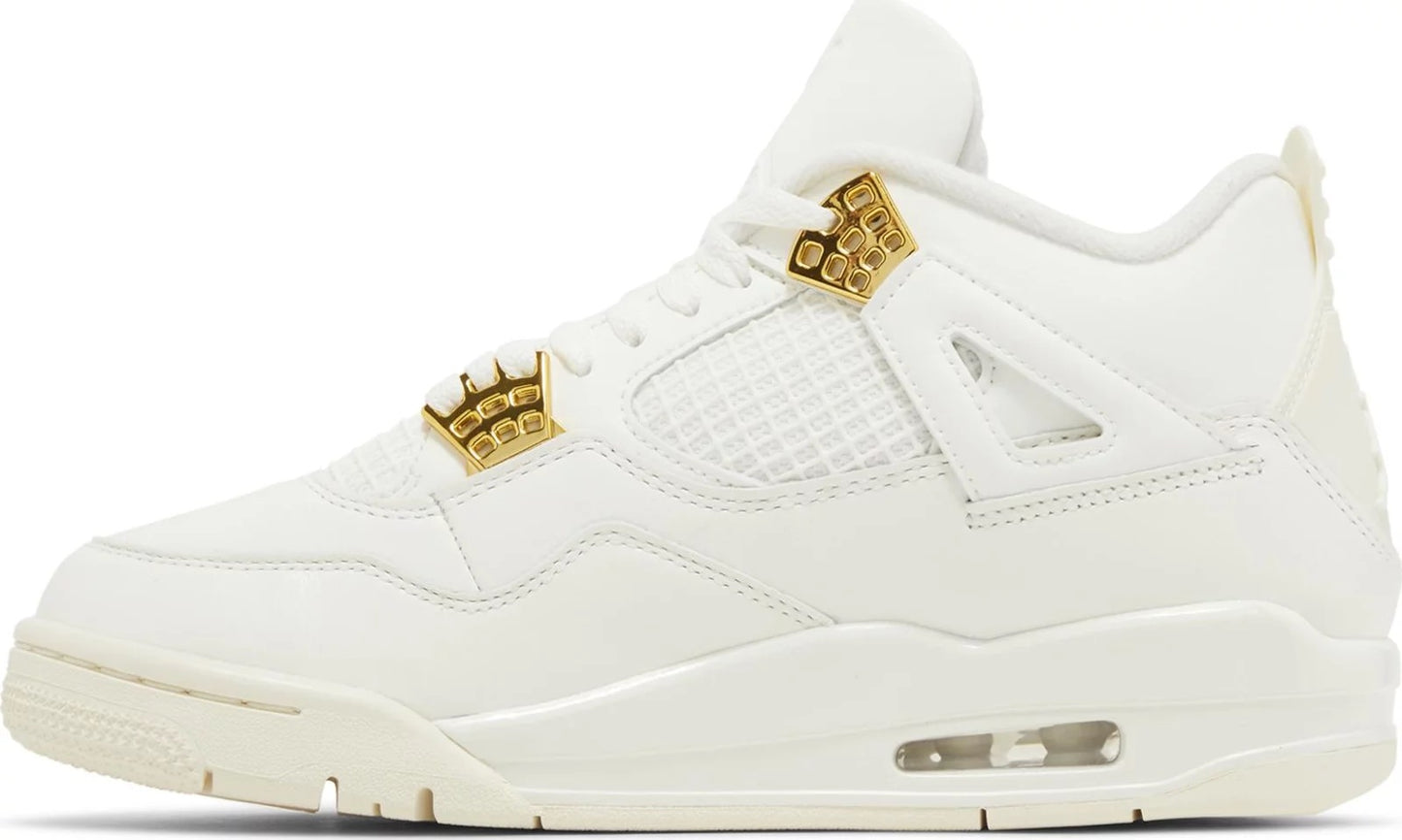 Air Jordan 4 Retro Metallic Gold