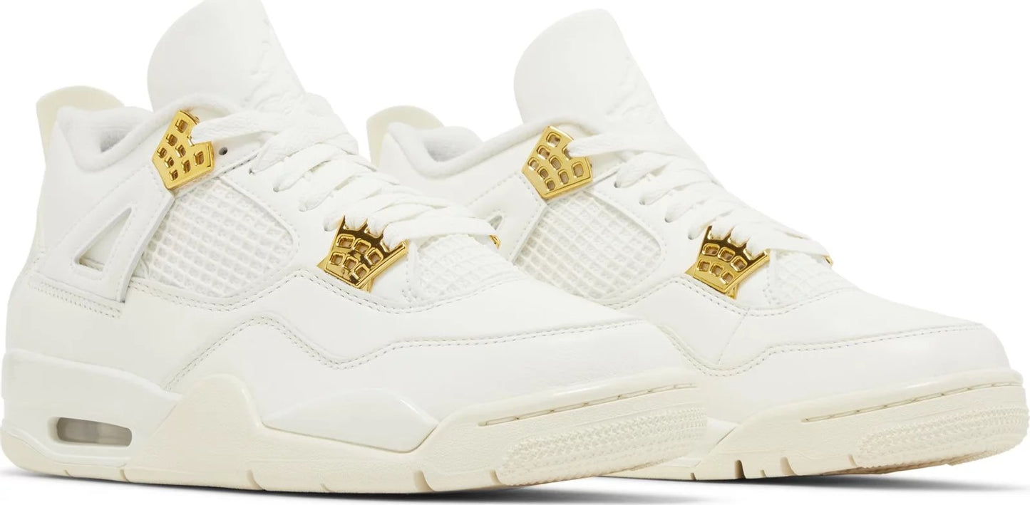 Air Jordan 4 Retro Metallic Gold