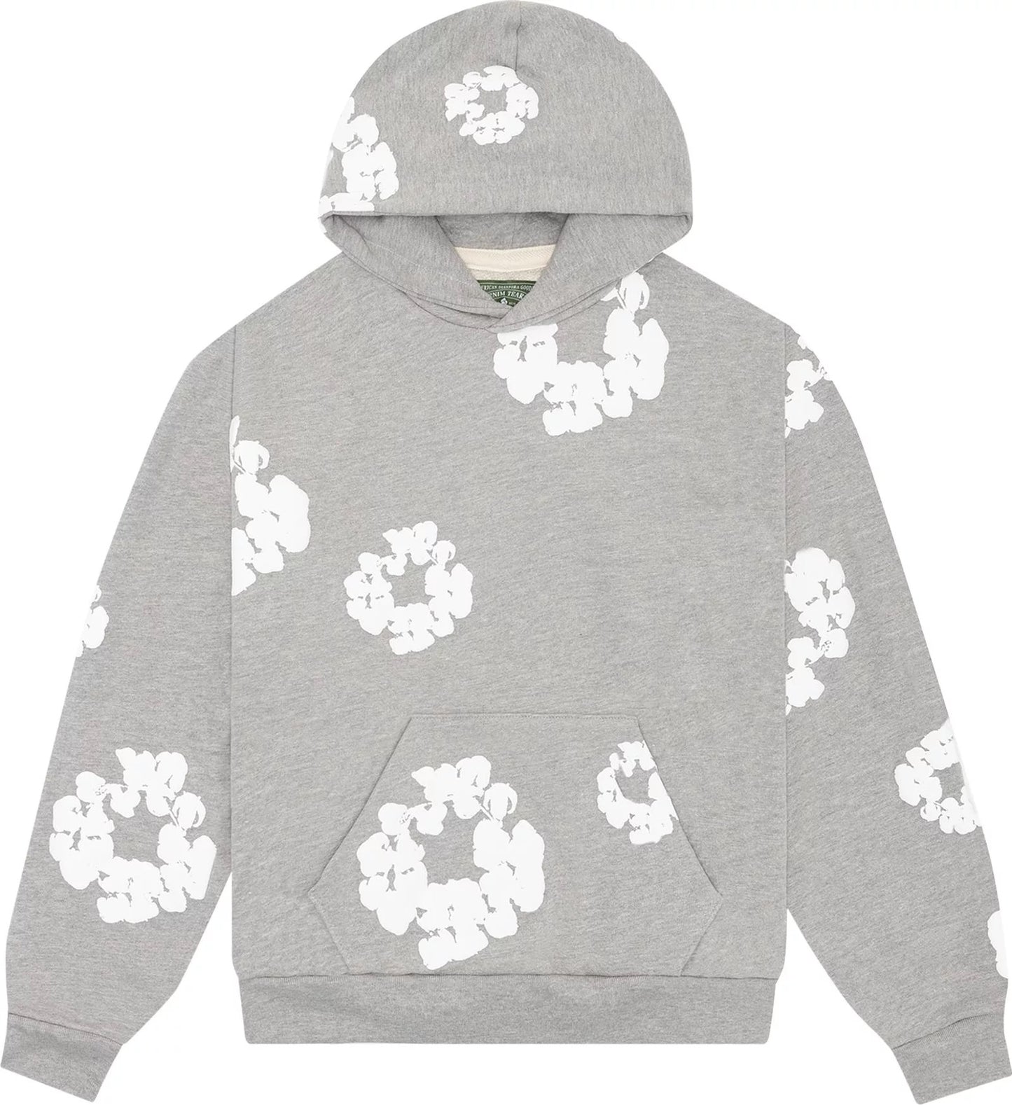 DENIM TEARS COTTON WREATH SWEATSHIRT GREY