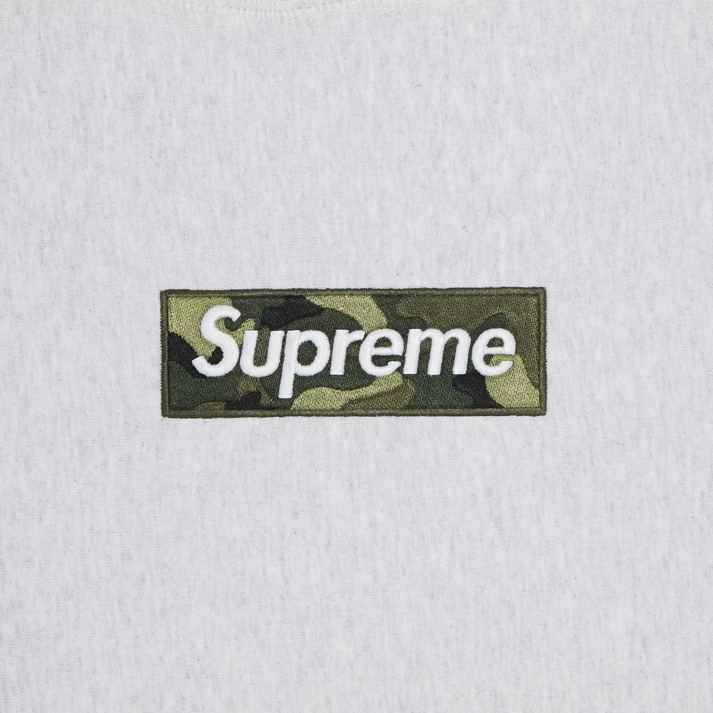 Supreme Box Logo Hooded Sweatshirt Ash Grey