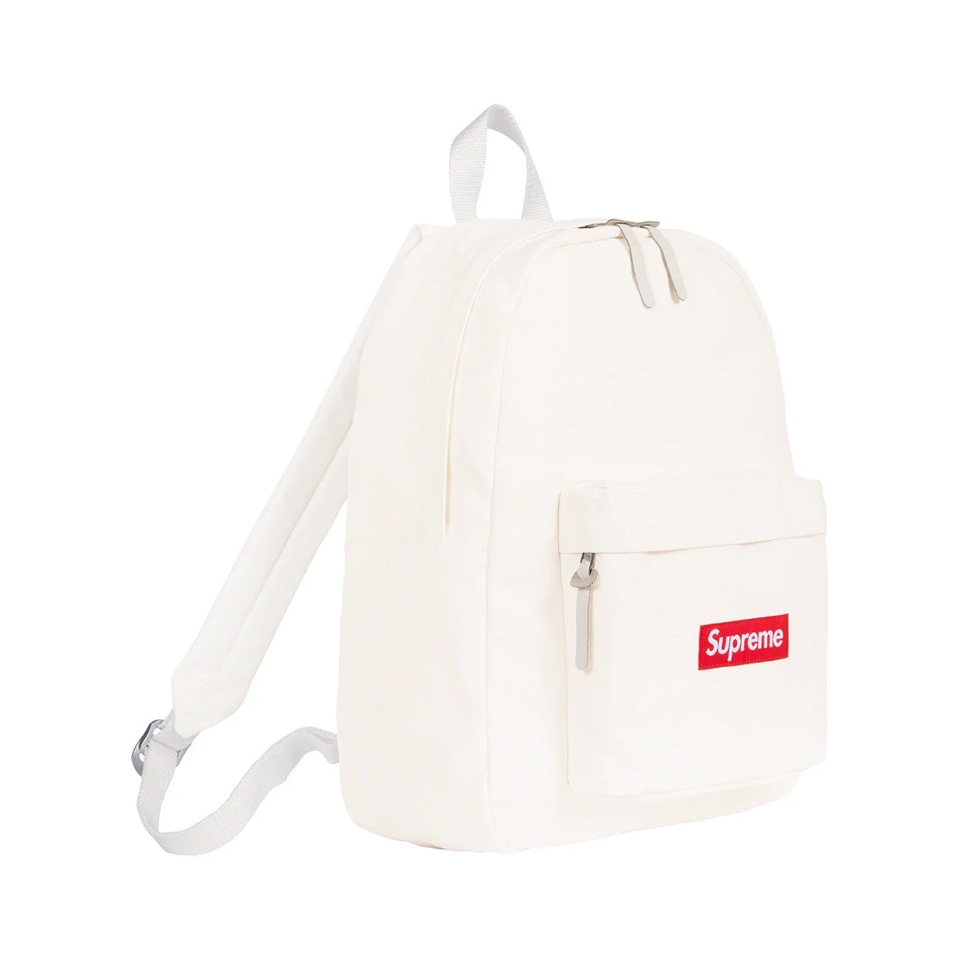 Supreme Canvas Backpack White