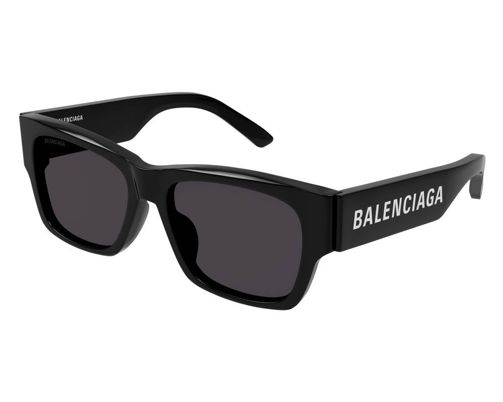 Balenciaga Rectangle Sunglasses Black