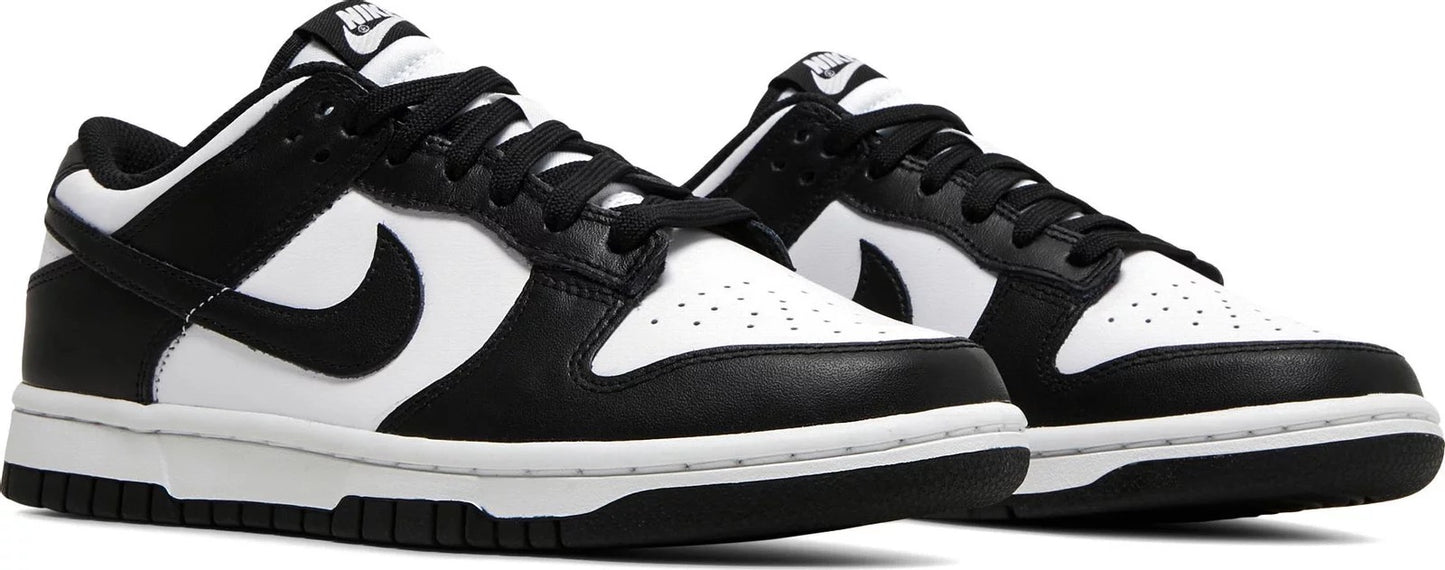 NIKE DUNK LOW BLACK AND WHITE PANDA