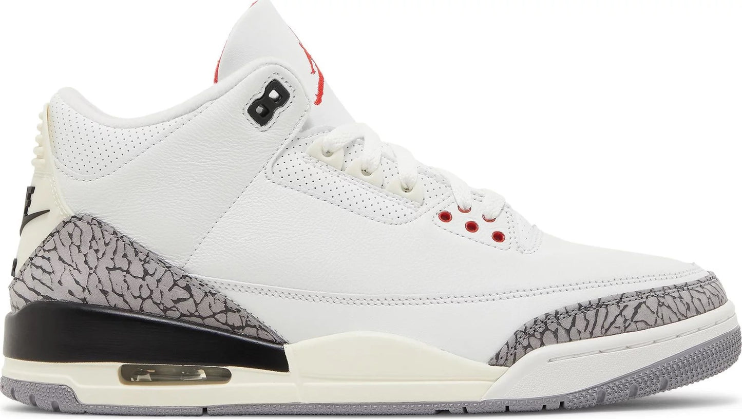 AIR JORDAN 3 RETRO WHITE CEMENT REIMAGINED