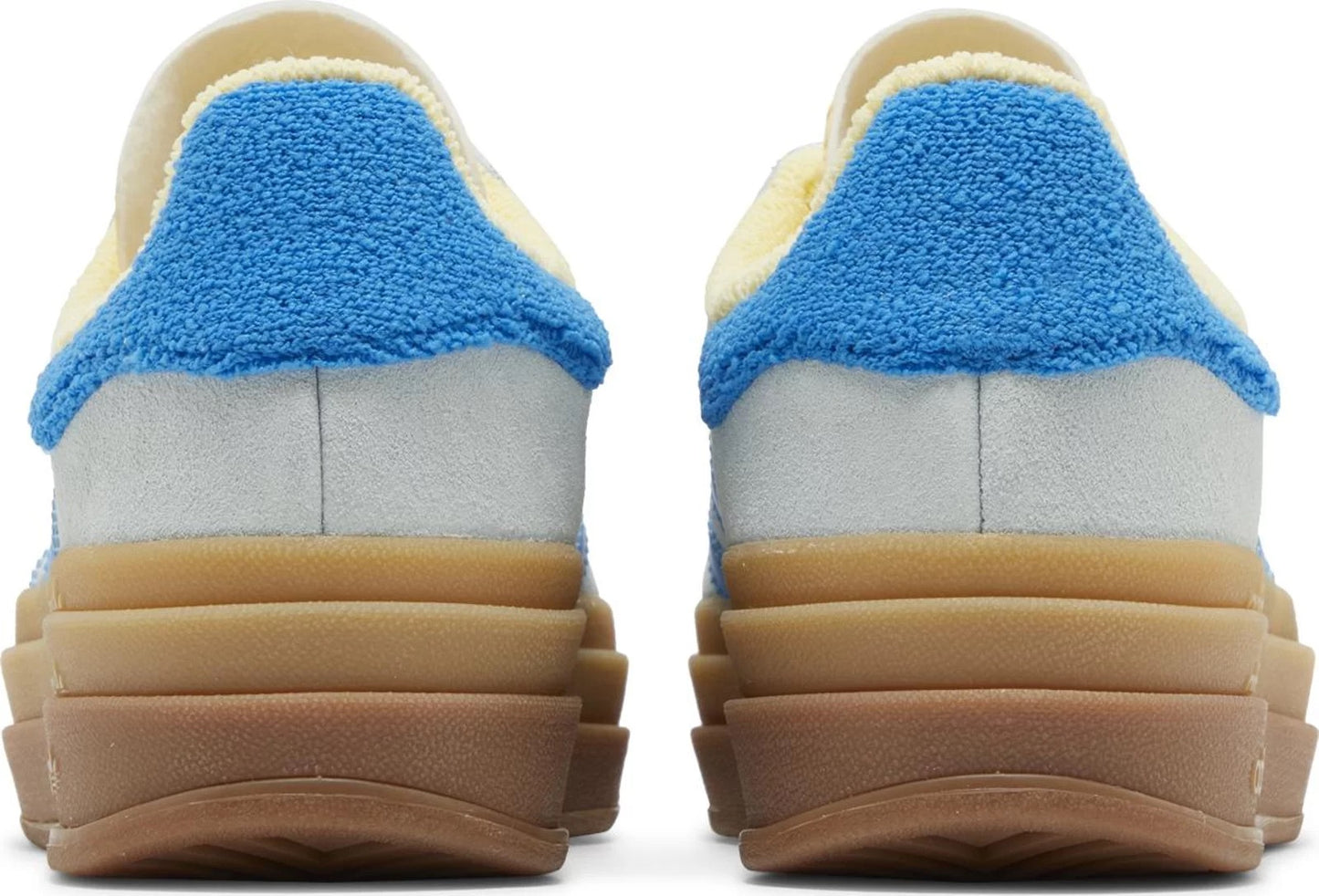 ADIDAS GAZELLE BOLD ALMOST BLUE YELLOW