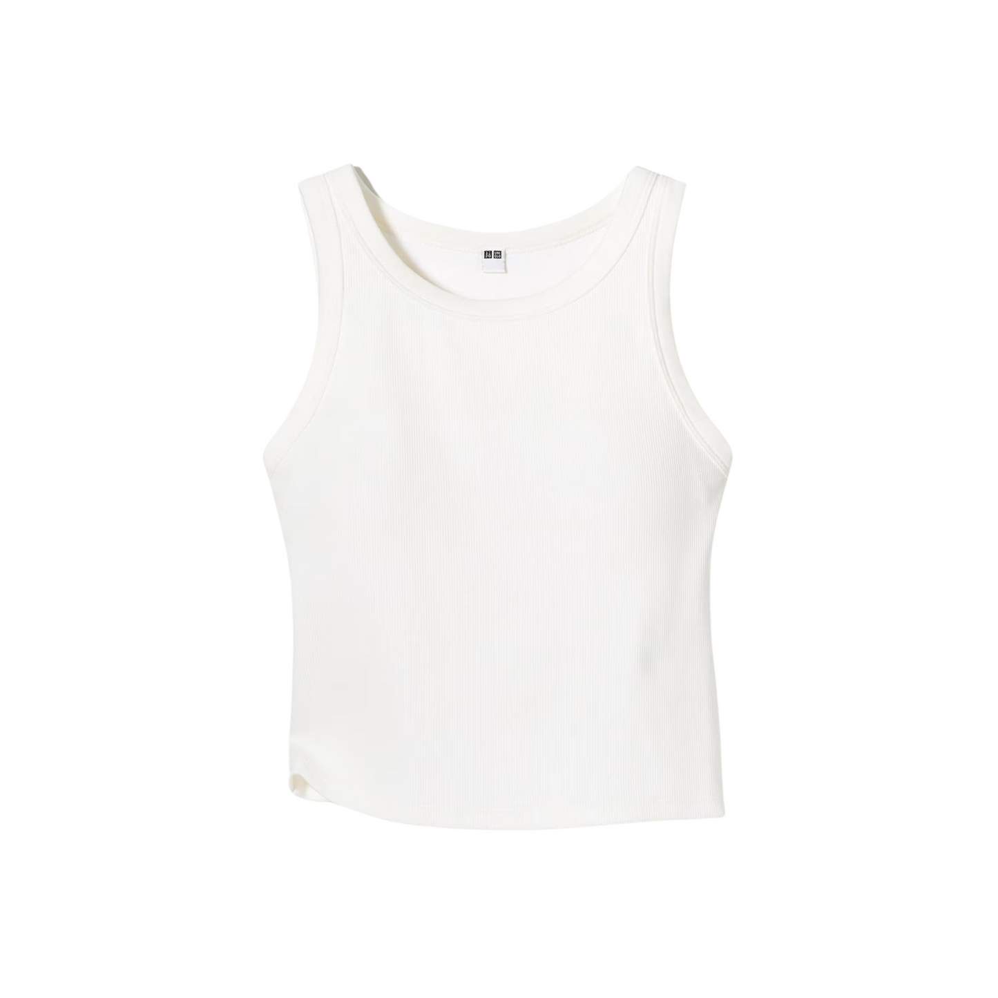 Uniqlo Ribbed Cropped Sleeveless Top