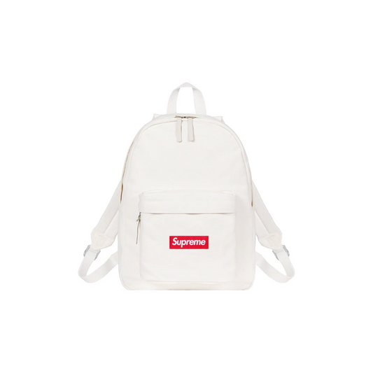 Supreme Canvas Backpack White