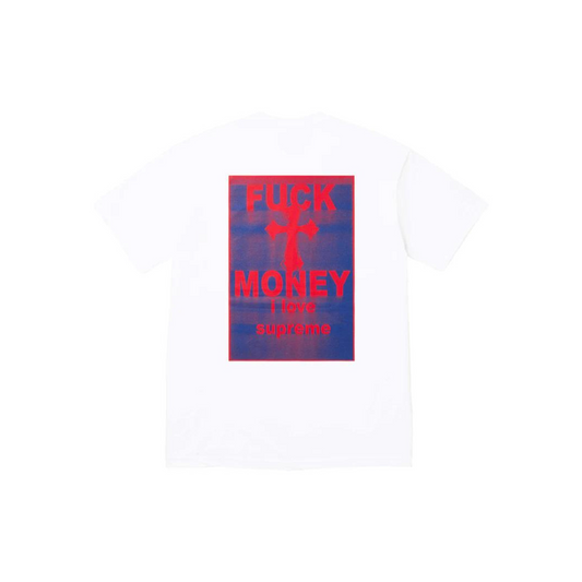 Supreme Fuck Money Tee White