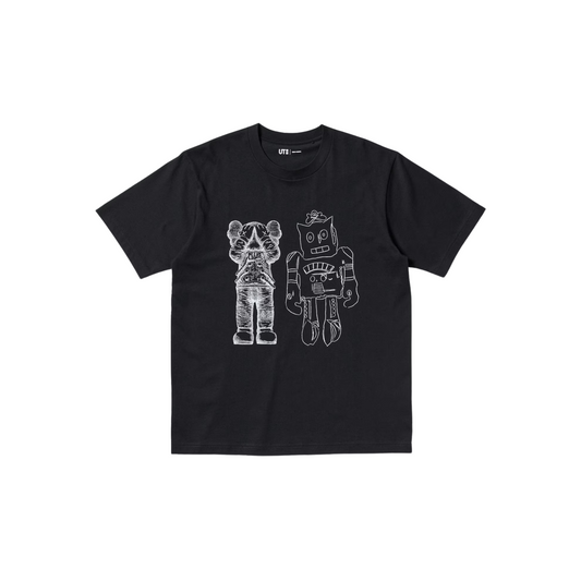 Kaws x Warhol UT Graphic T-Shirt Black